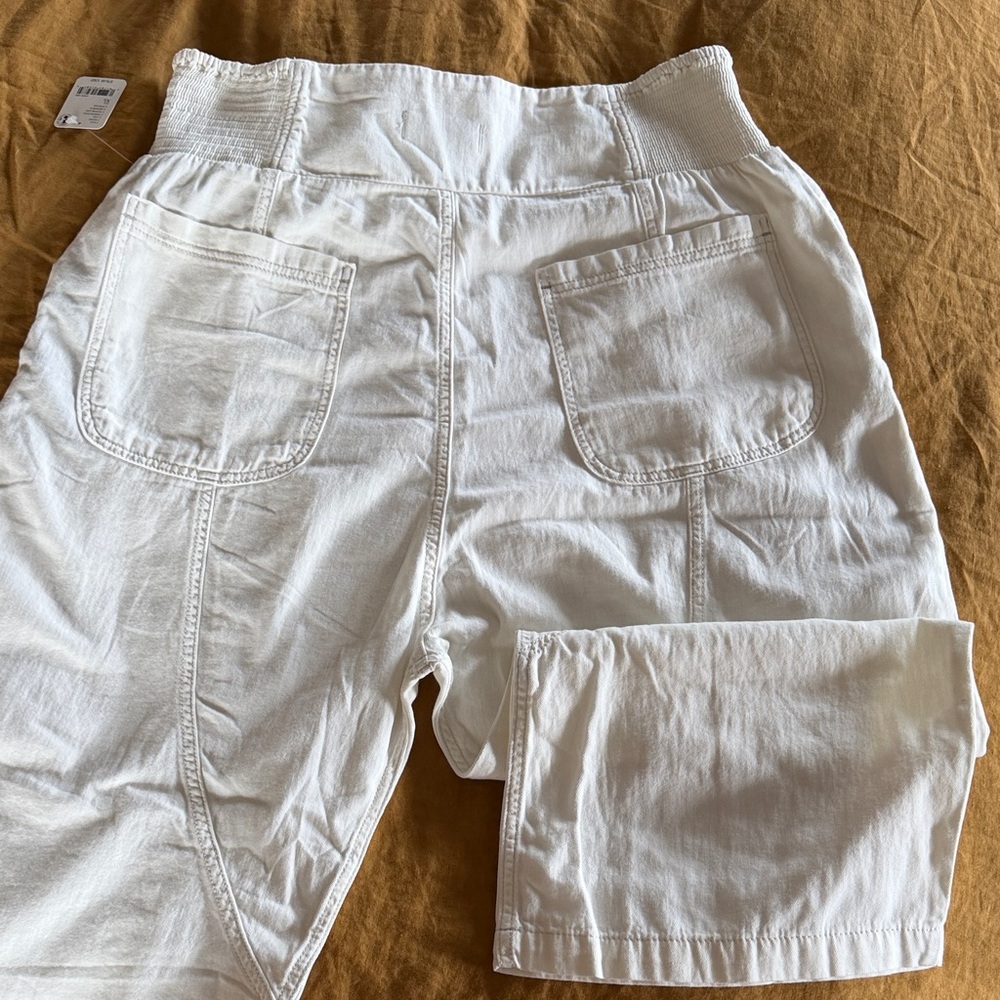Free People Cream Lunan harem Pants - Picture 2 of 10